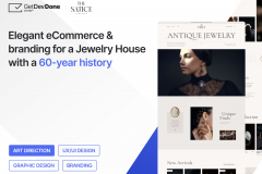 The Satice: Digital storefront for luxury jewelry eCommerce